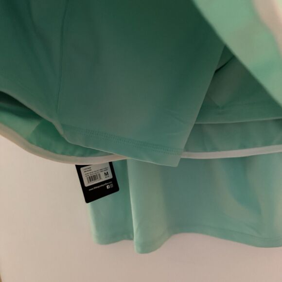 90 Degree by Reflex 2 pc Nude Tech Volley Vibes Tank Top And Skort NWT Sea Glass - Picture 9 of 11